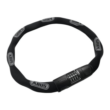 ABUS Kettenschloss 8808C - stabiles Zahlenschloss aus speziell gehärtetem Stahl - gut lesbare Zahlen mit Verdeck - ABUS-Sicherheitslevel 9 - 85 cm - Schwarz im Sale